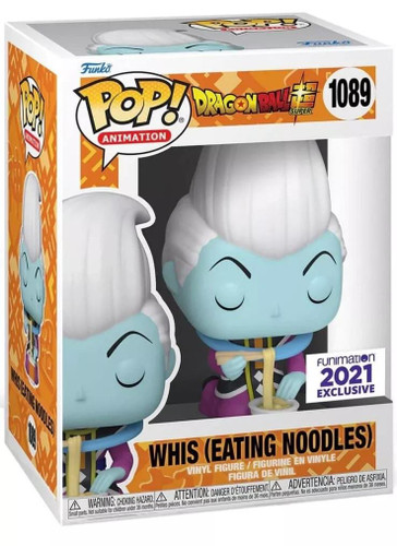  Funko Pop! Animation Dragon Ball Super 1089 Whis (Eating Noodles) [Funimation 2021 Exclusive] 