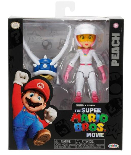 Jakks Pacific The Super Mario Bros Movie Peach 5" Figure