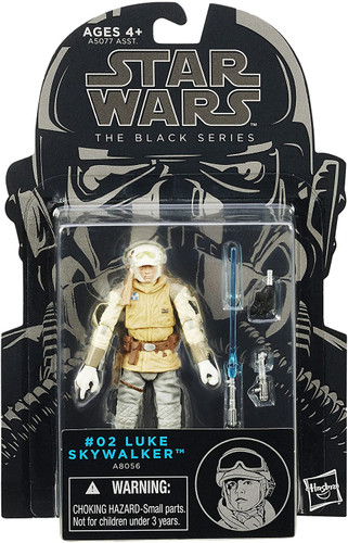 Hasbro Star Wars The Black Series #02 Luke Skywalker Hoth Gear 3.75" Figure