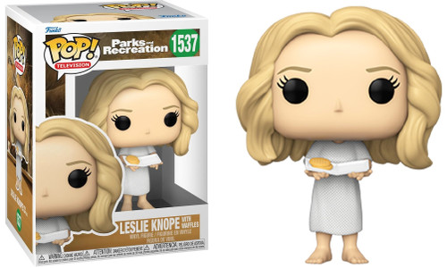 Funko Pop! Television Parks and Recreation 1537 Leslie Knope with Waffles