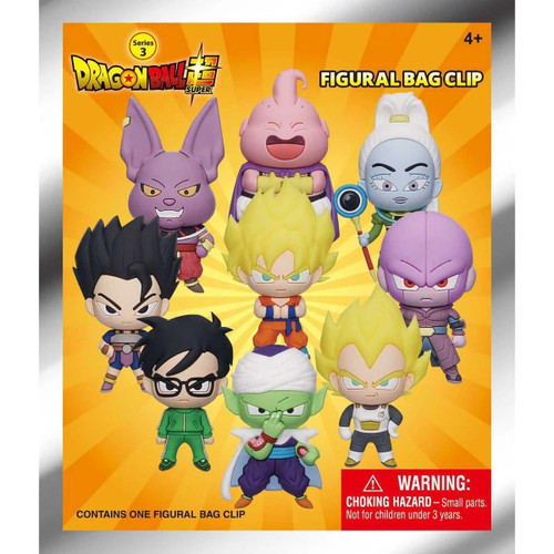  Monogram Dragon Ball Z Series 3 3D Foam Bag Clip 