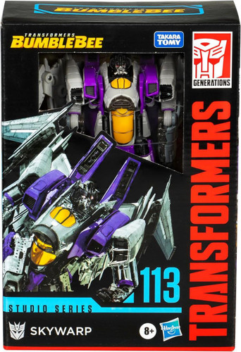  Hasbro Transformers Studio Series Bumblebee Voyager Class Skywarp 