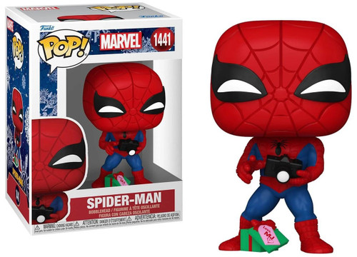  Funko Pop! Marvel 1441 Holiday Spider-Man Vinyl Figure 