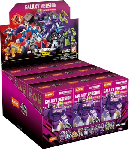 Blokees Transformers Galaxy Version Wave 4 Fractured Space-Time Blind Box Single Model Kit
