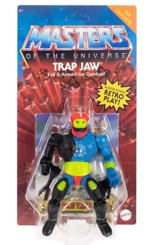  Mattel Masters of the Universe Origins Fan Favorite Trap Jaw 5.5" Figure 