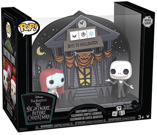  Funko Pop! Disney The Nightmare Before Christmas Dual Sided Countdown Calendar 