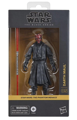  Hasbro Star Wras The Black Series Darth Maul 6" Figure 