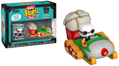 Funko Bitty Pop! Rides The Nightmare Before Christmas Jack Skellington wirh Snowmobile