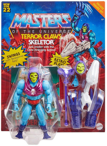Mattel Masters of the Universe Origins Terror Claws Skeletor Deluxe 5.5" Figure