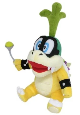 Nintendo Super Mario Bros Iggy Koopa 9" Plush