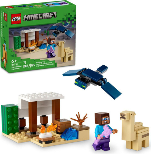  LEGO Minecraft 21251 Steve's Desert Expedition 
