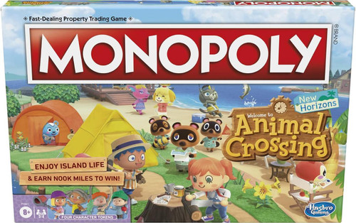  Hasbro Gaming Monopoly Animal Crossing New Horizons Edition Board Game 