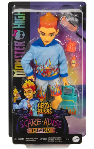  Mattel Monster High Scare-adise Heath Burns 10.5" Doll 