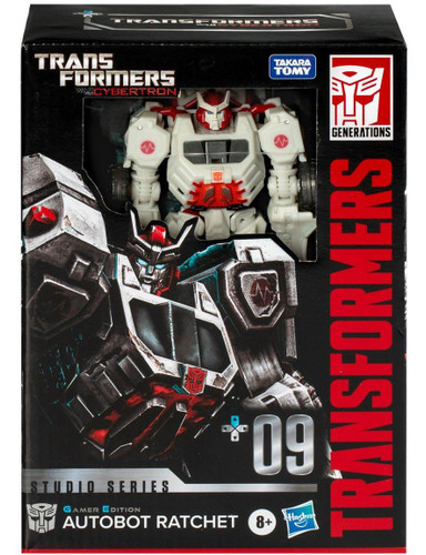  Hasbro Transformers Studio Series Gamer Edition War for Cybertron Voyager Class Ratchet 