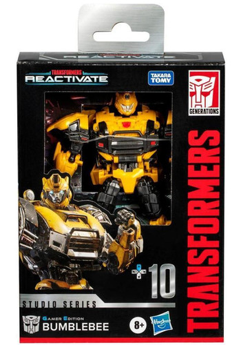  Hasbro Transformers Studio Series Gamer Edition Reactivate Deluxe Class Bumblebee 