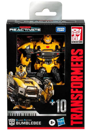 Hasbro Transformers Studio Series Gamer Edition Reactivate Deluxe Class Bumblebee
