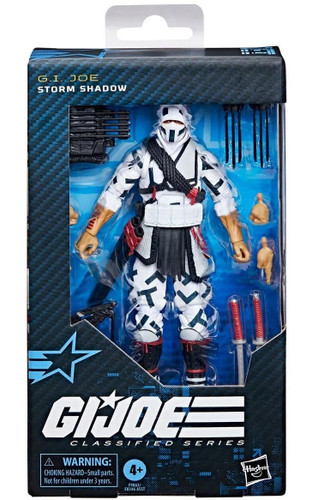  Hasbro G.I. Joe Classified Series #131 Storm Shadow 6" Figure 