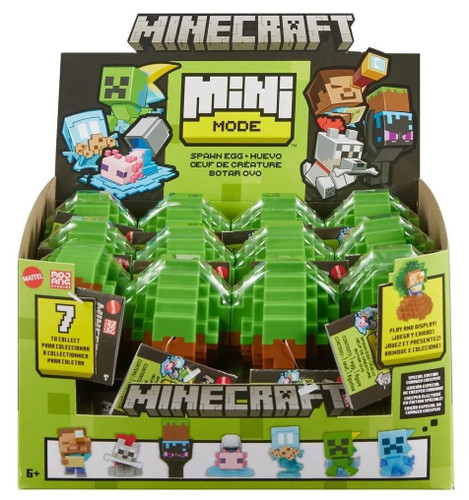  Mattel Minecraft Mini Mode Spawn Egg Blind Box 