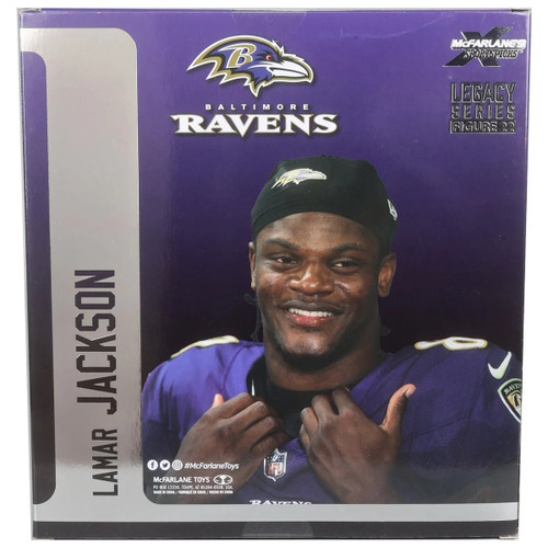 McFarlane NFL SportsPicks 2024 Baltimore Ravens Lamar Jackson 7" Posed Figure