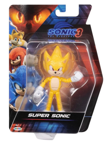 Jakks Pacific Sonic 3 Super Sonic 5" Figure