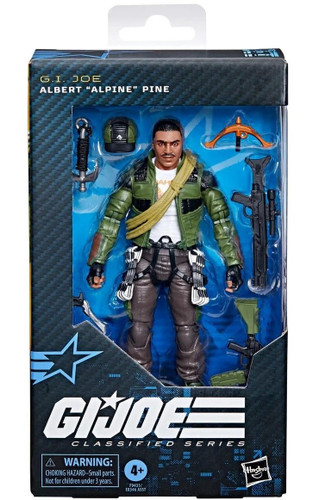  Hasbro G.I. Joe Classified Series Albert Alpine Pine 6" Figure 
