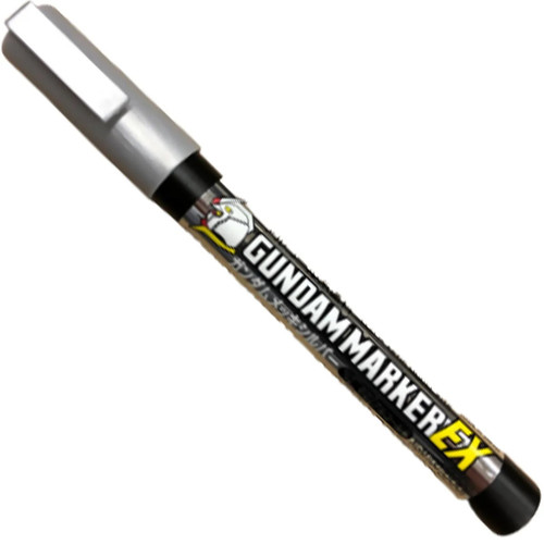 Bandai Gundam Marker EX XGM100 Plated Silver Marker