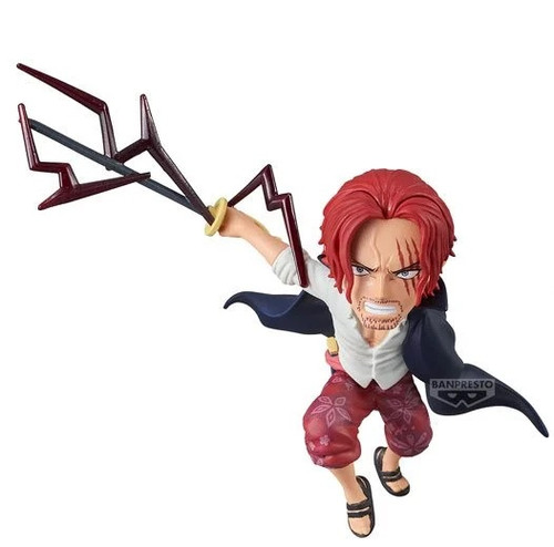 Banpresto One Piece World Collectables Elbaph Shanks Minifigure