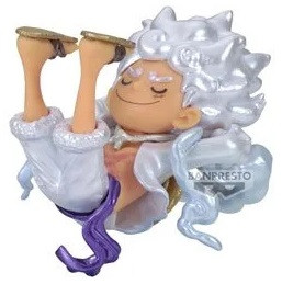 Banpresto One Piece World Collectables Gear 5 Luffy Version C Minifigure