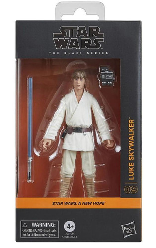  Hasbro Star Wars The Black Series Luke Skywalker (A New Hope) 6" Figure 