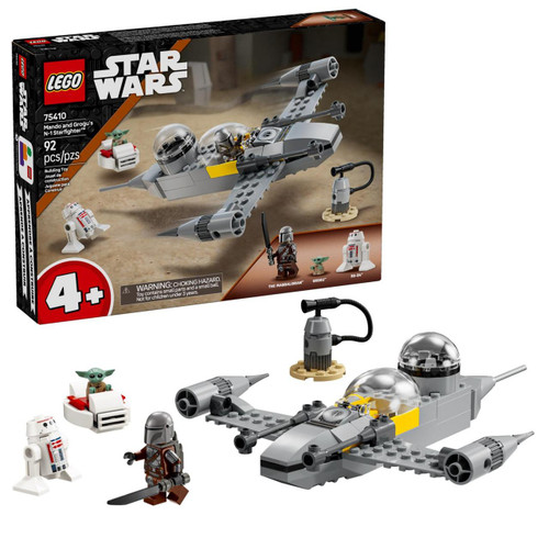  LEGO Star Wars 75410 Mando and Grogu's N-1 Starfighter 