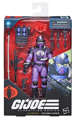  Hasbro G.I. Joe Classified Series Techno-Viper 6" Figure 