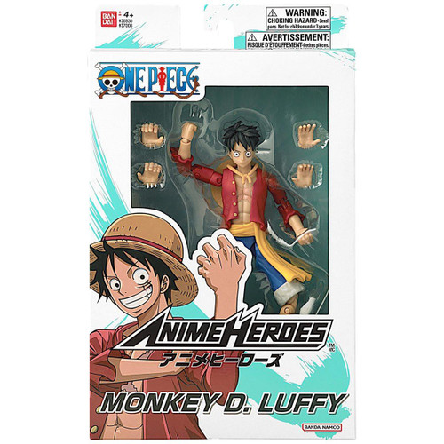 Bandai One Piece Anime Heroes Monkey D Luffy Renewal Version 6" Figure   Bandai One Piece Anime Heroes Monkey D Luffy Renewal Version 6" Figure