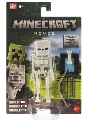 Mattel A Minecraft Movie Skeleton 4" Figure