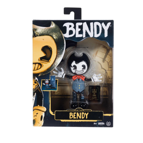Jakks Pacific 5" Bendy and the Ink Machine Wave 2 Bendy with Book Figure