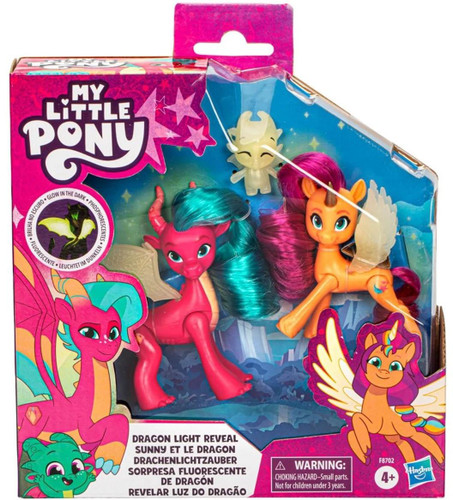  Hasbro My Little Pony Tell Your Tale Dragon Light Reveal Doll Set 