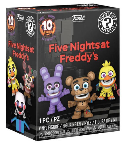  Funko Five Nights at Freddy's 10th Anniversary Mystery Mini Blind box 