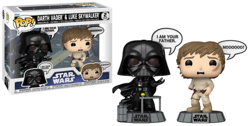 Funko Pop! Star Wars Darth Vader & Luke Skywalker 2-Pack