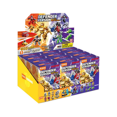 Blokees Transformers Galaxy Version Defender Wave 2 The Overthrown Blind Box Single Model Kit