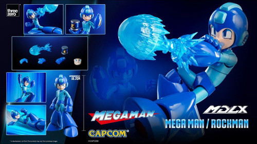  ThreeZero Mega Man / Rockman MDLX 4" Figure 