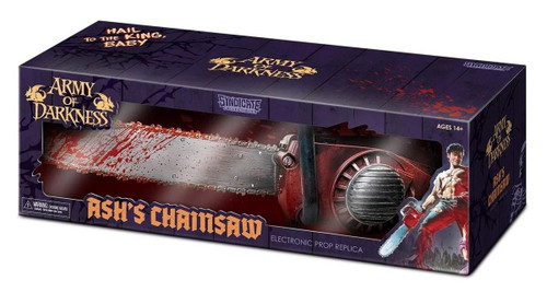 Syndicate Collectibles Army of Darkness Ash's Chainsaw Electronic Prop Replica   Syndicate Collectibles Army of Darkness Ash's Chainsaw Electronic Prop Replica
