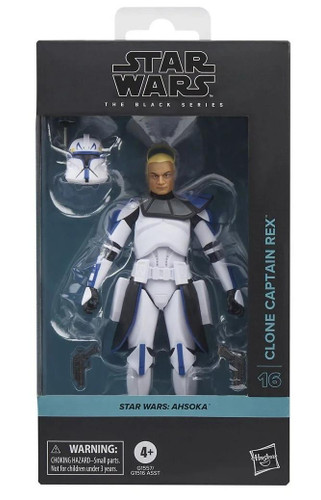  Hasbro Star Wars The Black Series Captain Rex (Ahsoka) 6" Figure 