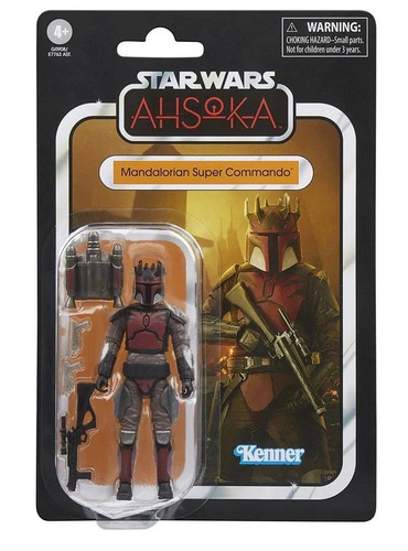  Hasbro Star Wars The Vintage Collection Mandalorian Super Commando 3.75" Figure 