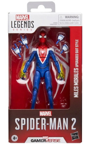 Hasbro Marvel Legends Gamerverse Spider-Man 2 Miles Morales Upgraded Suit 6" Figure