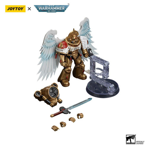  Joy Toy Warhammer 40,000 Blood Angels Sanguinary Guard Encarmine Sword Version 2 1/18 Scale Figure 