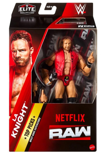 Mattel WWE Elite Collection Netflix Top Picks 2025 LA Knight 6" Figure