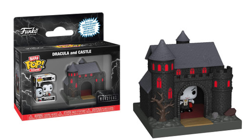 Funko Bitty Pop! Town Universal Monsters Dracula and Castle