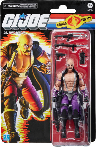 Hasbro G.I. Joe Classified Series Retro Card Dr. Mindbender 6" Figure