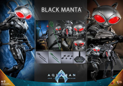  Hot Toys DC Aquaman and the Lost Kingdom Black Manta 1/6 Scale Figure 