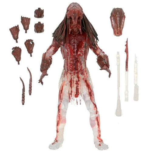 NECA Prey Ultimate Feral Bear Blood Predator 7" Scale Figure