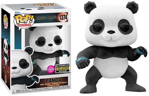  Funko Pop! Animation Jujutsu Kaisen 1374 Panda (Flocked Entertainment Earth Exclusive) 